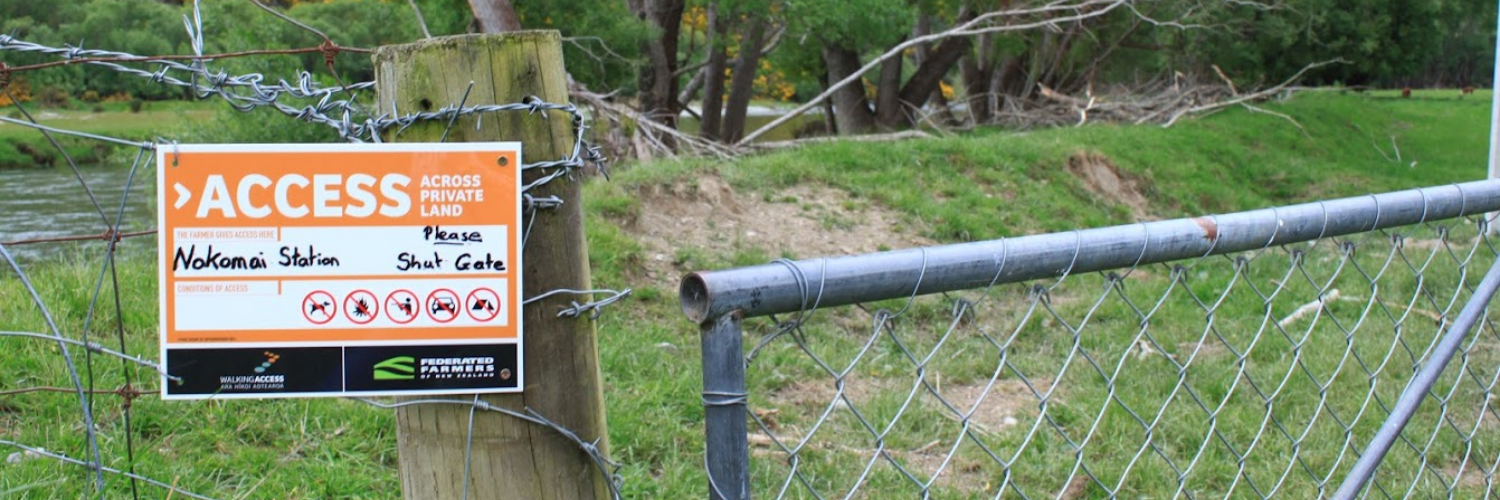 2012 Nokomai Station sign Federated Farmers