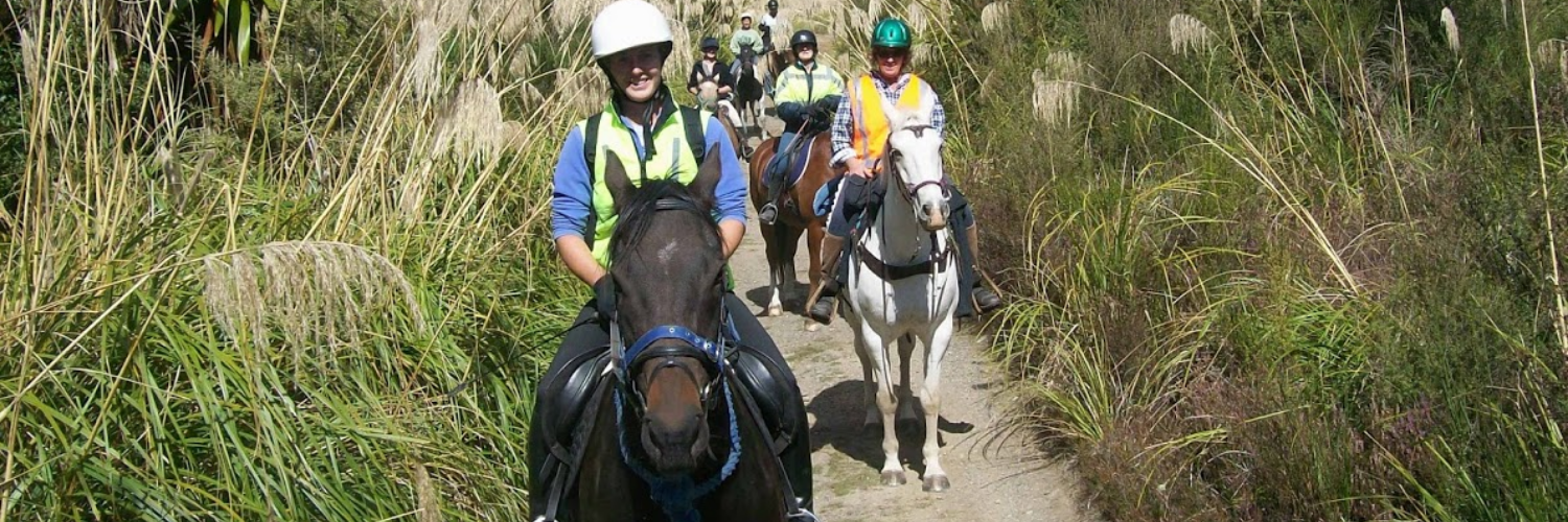 2013 Horse riding on the Returuke Trail in National Park