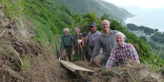 2013 Kohekohe Loop Track under construction volunteers enhanced access funding