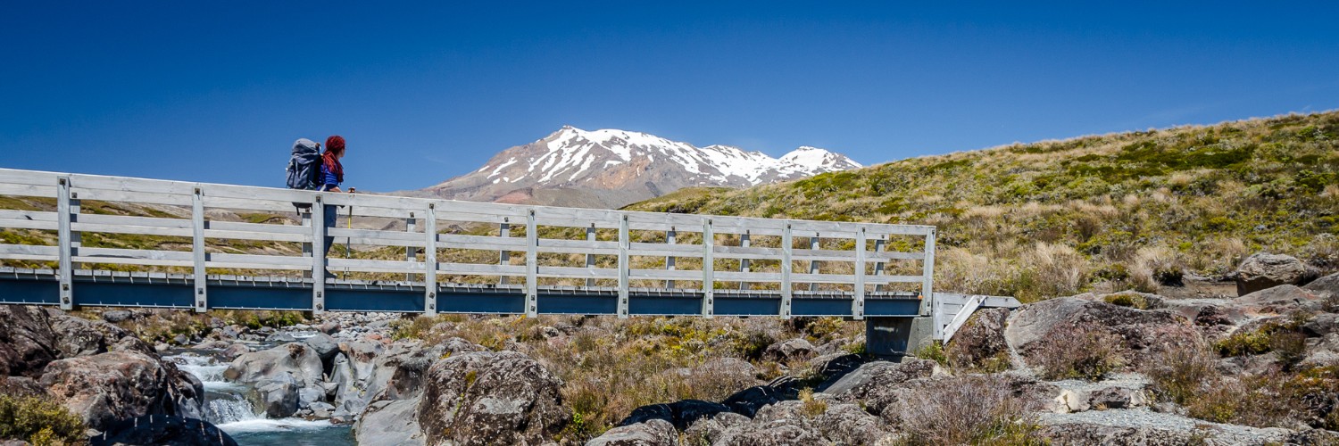 Above Taranaki Falls