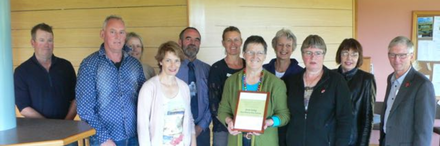 Ann Irving, Southland,receives Outdoor Access Champion Award