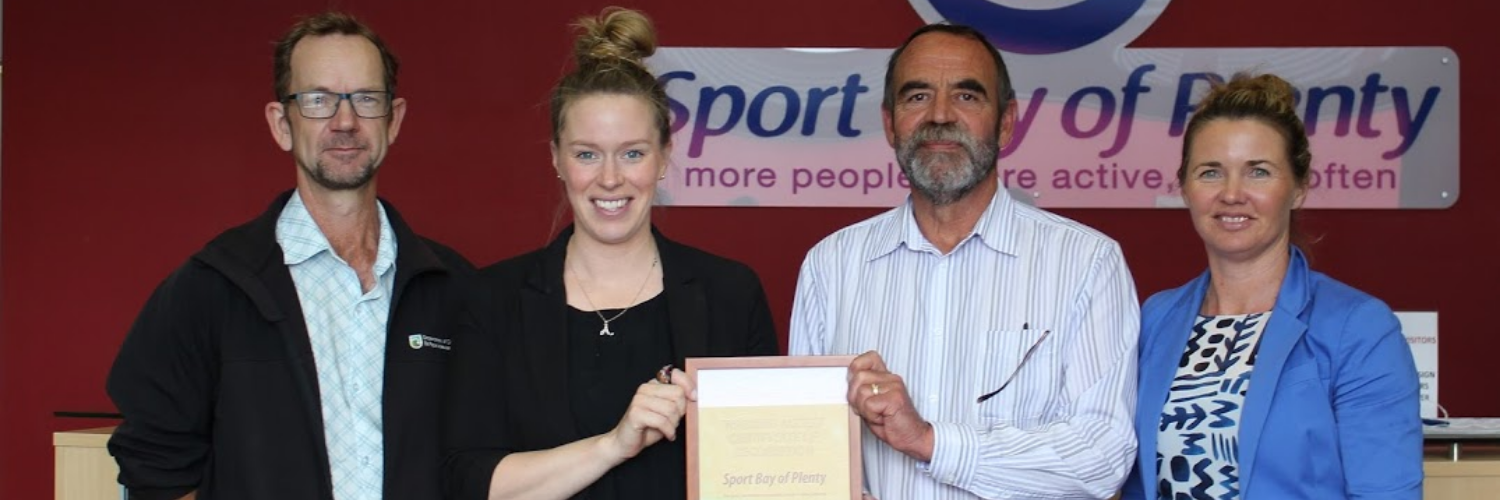 Sport Bay of Plenty, Outdoor Access Champion Award presentation