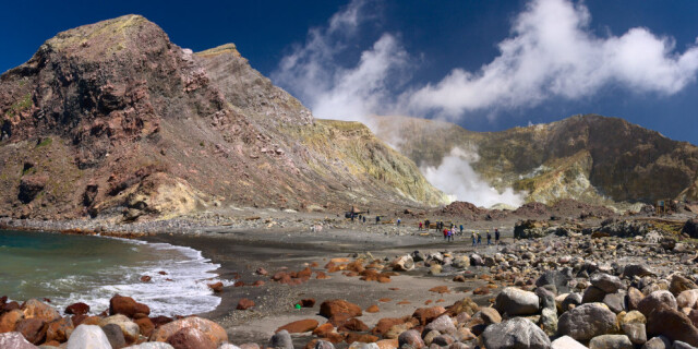 Crater Bay, White Island, Whakaari