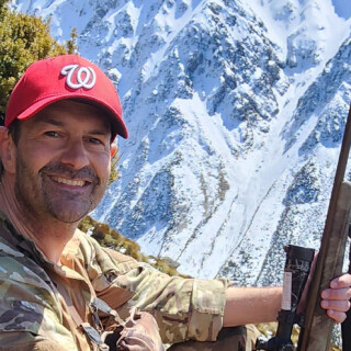 Dan Wildy hunting at Forbes River