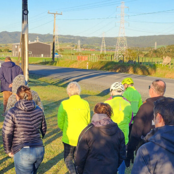 First sod shared path from Marsden Cove to Ruakākā Retail District