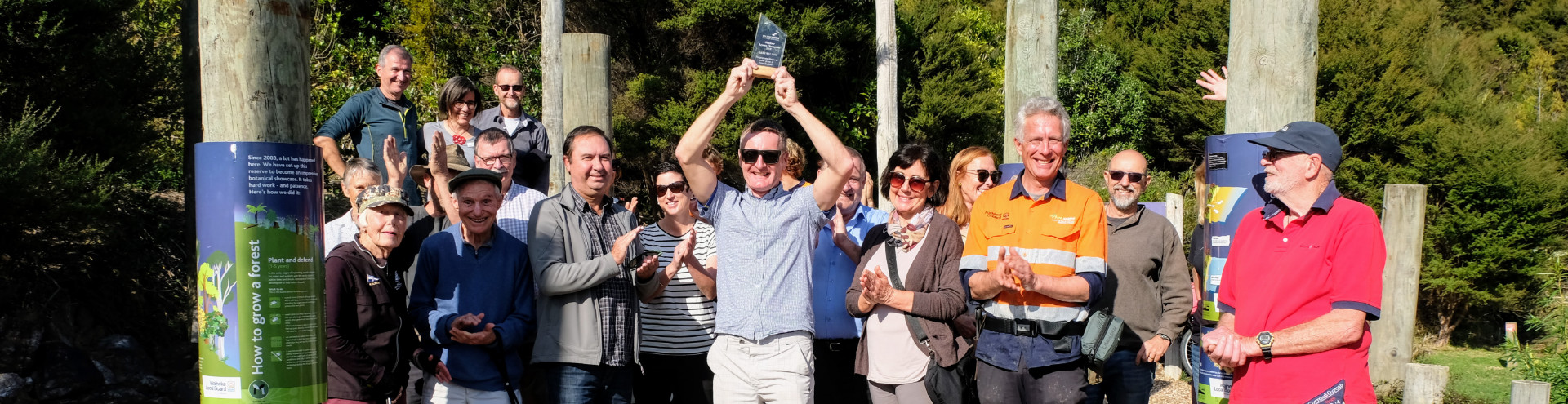 Gary Wilton receives Outdoor Access Champion award 2019