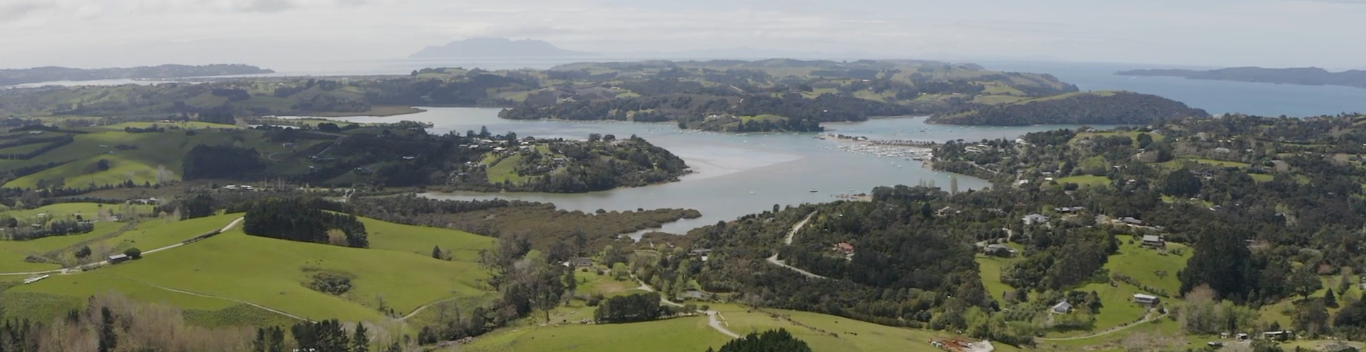 Matakana Coastal Trails Trust MCTT project drone shot