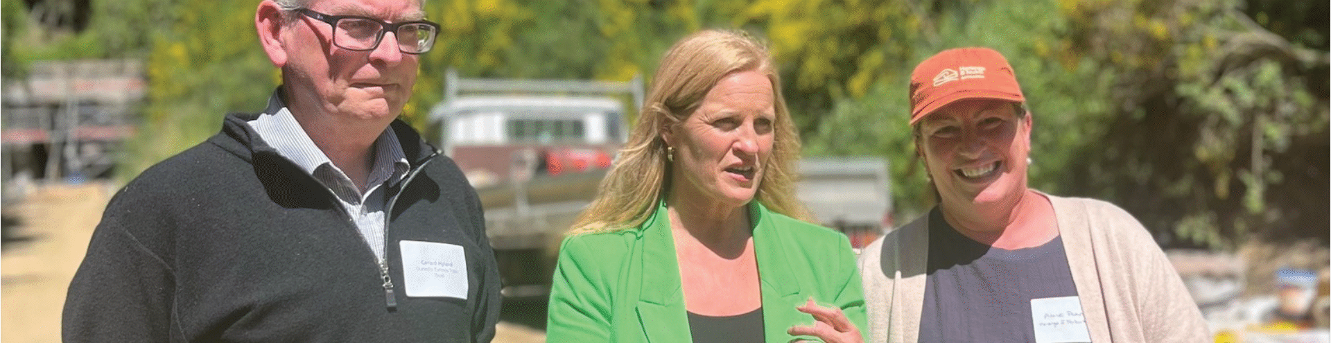 Minister Upston and Amie