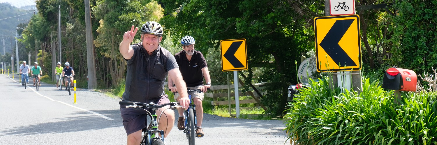 Phil Culling on a bike