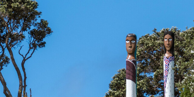 Rahui Maori Pou Maitai Bay Karikari Peninsula