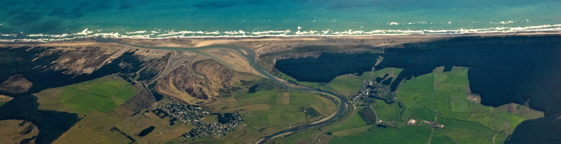 Rangitikei River mouth Manawatu