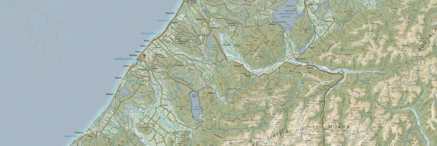 Stewardship land west coast map