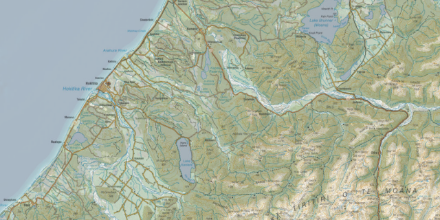 Stewardship land west coast map