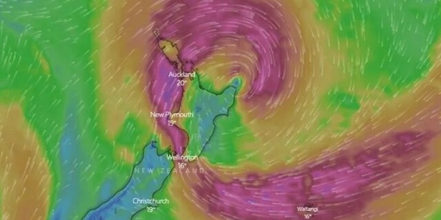 cyclone gabrielle 14february