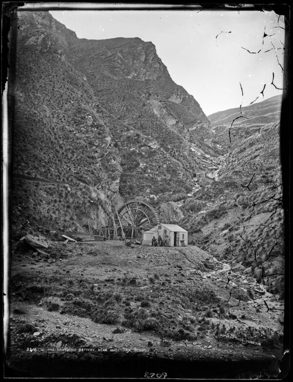 The Maryboro Battery near Macetown, 1876-1880