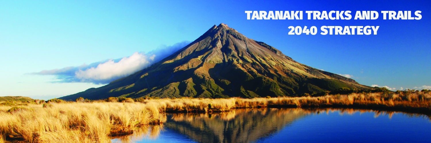 Taranaki Tracks and Trails Strategy 20240 Banner