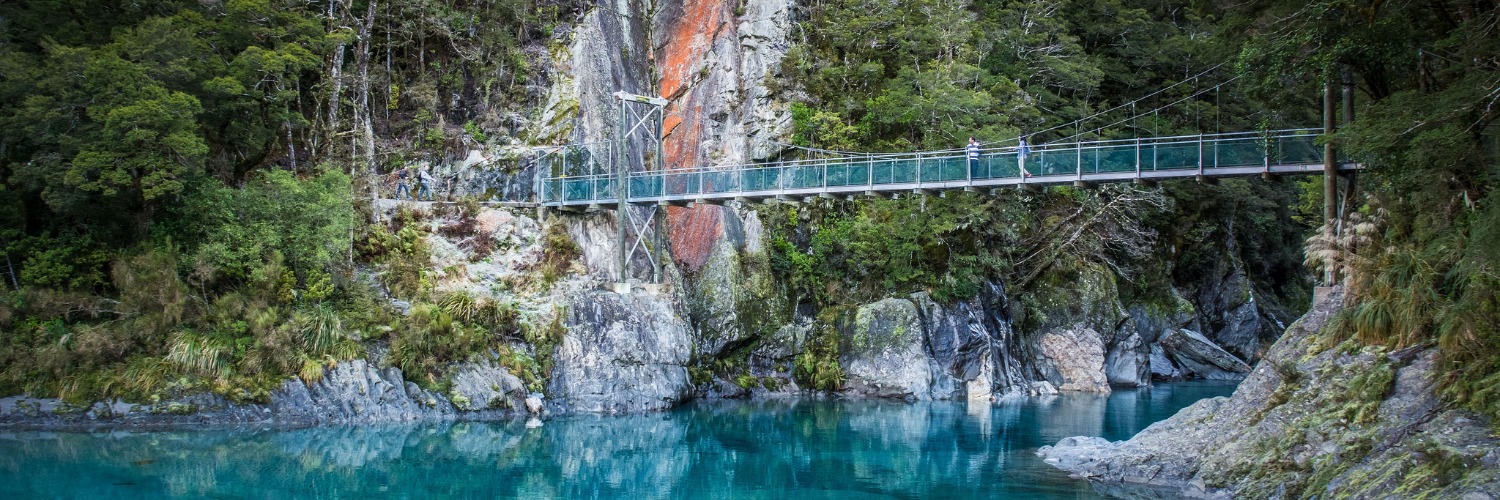 Blue Pool Haast Pass