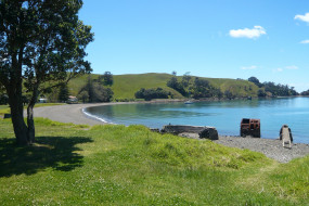 Home Bay on Motutapu Island