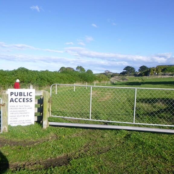 02 North track entrance