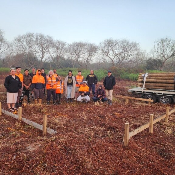 Ngā Papa Pa Orooro karakia for boardwalk