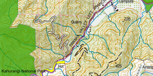 Riuwaka river map