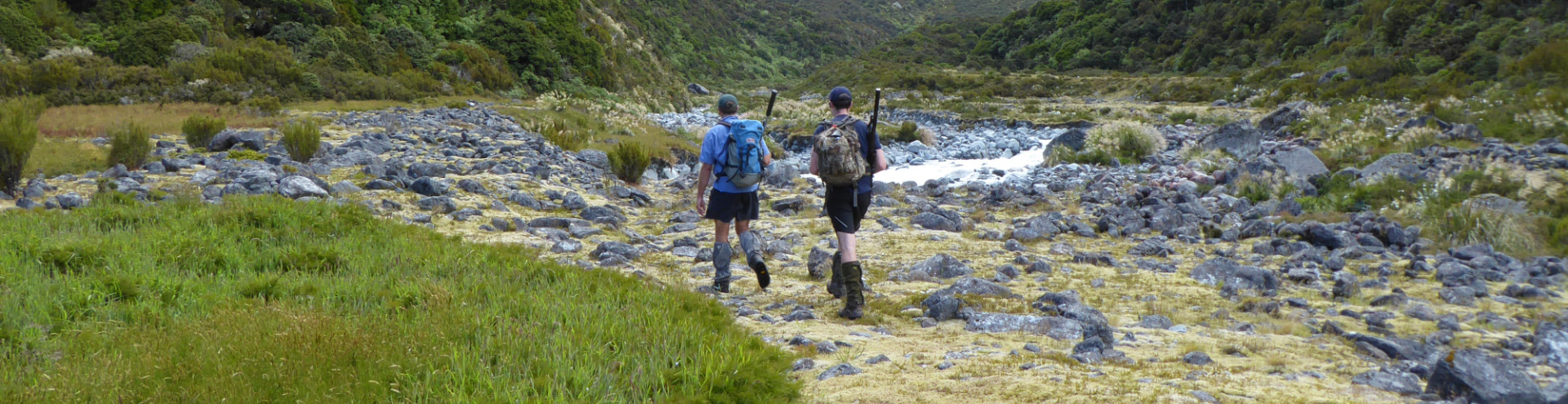 hunters heading to St Winifreds stream